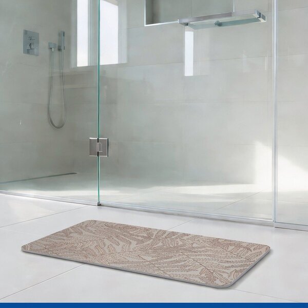 Tappetino per il bagno marrone chiaro in diatomite 39x60 cm Dafni – Wenko