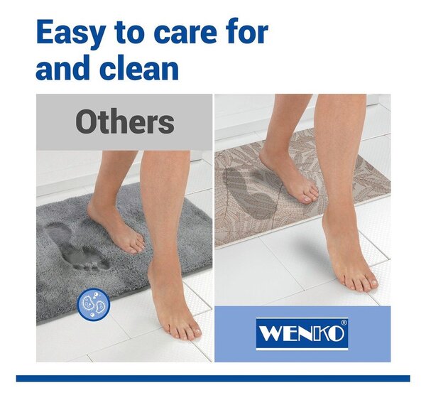 Tappetino per il bagno marrone chiaro in diatomite 39x60 cm Dafni – Wenko