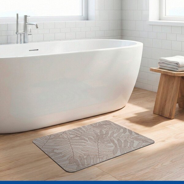 Tappetino per il bagno marrone chiaro in diatomite 39x60 cm Dafni – Wenko