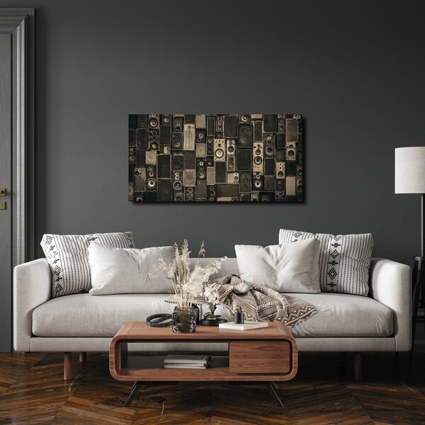 Quadro su tela – Dinamica musicale retrò