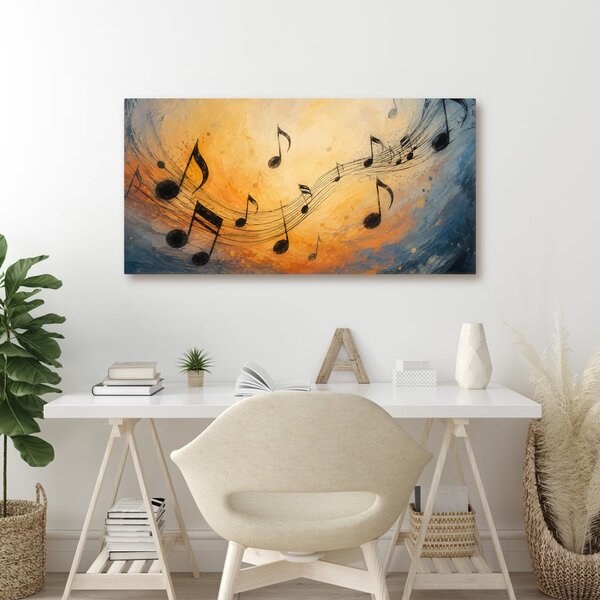 Quadro su tela – Toni e colori del mondo