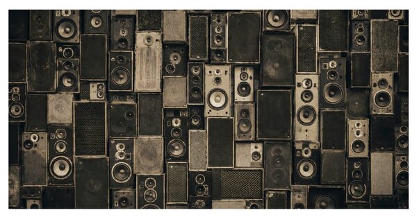 Quadro su tela – Dinamica musicale retrò