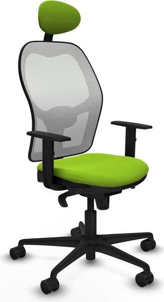 Sedia da ufficio con poggiatesta Jorquera Piqueras y Crespo 1D036N1 Colore Pistacchio