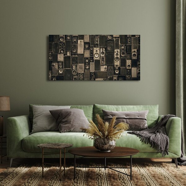Quadro su tela – Dinamica musicale retrò