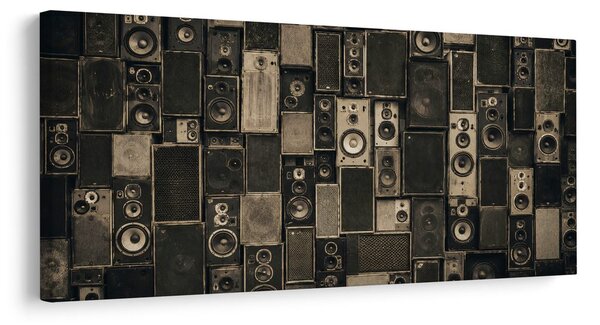 Quadro su tela – Dinamica musicale retrò