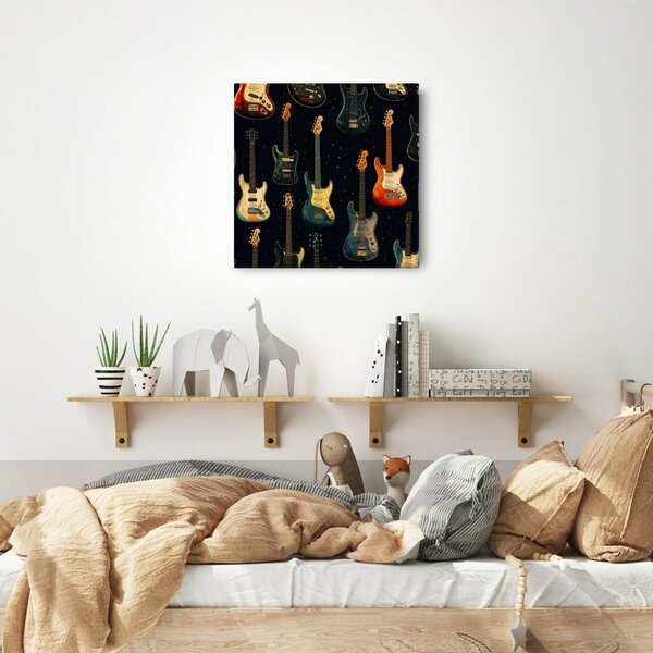 Quadro su tela – Musica nei colori della notte