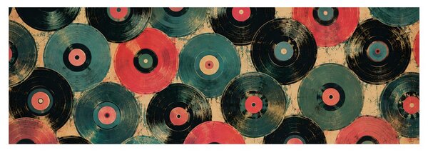 Quadro su tela – Soffio nostalgico di musica
