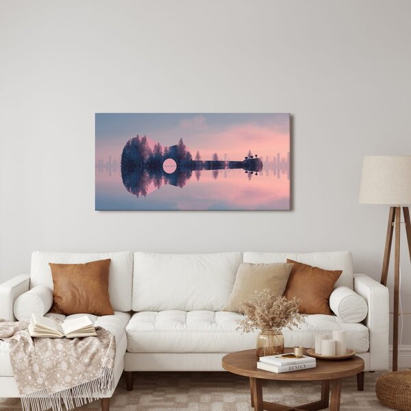 Quadro su tela – Musica e tranquillità naturale