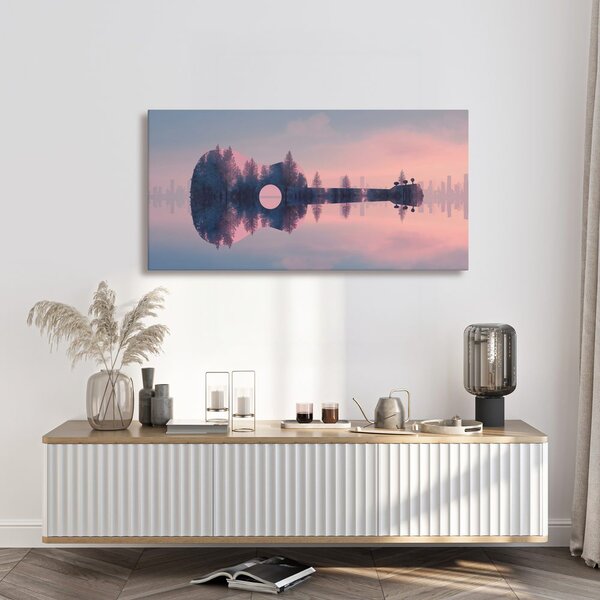 Quadro su tela – Musica e tranquillità naturale