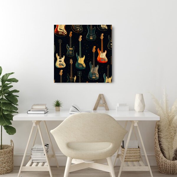 Quadro su tela – Musica nei colori della notte