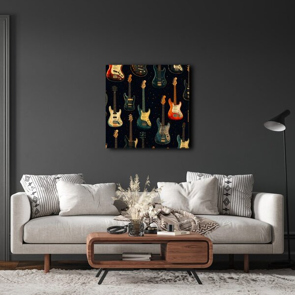 Quadro su tela – Musica nei colori della notte