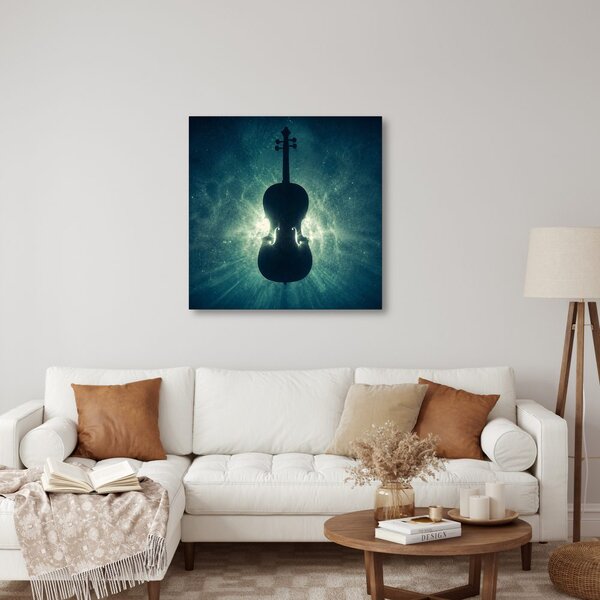 Quadro su tela – Magia musicale nello spazio