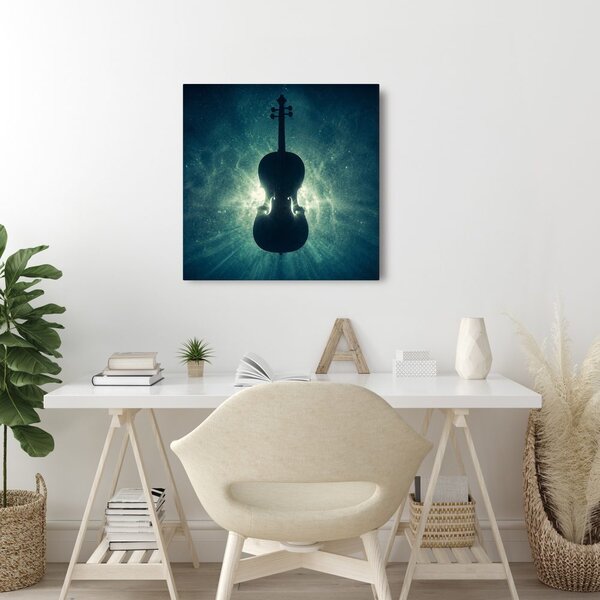 Quadro su tela – Magia musicale nello spazio