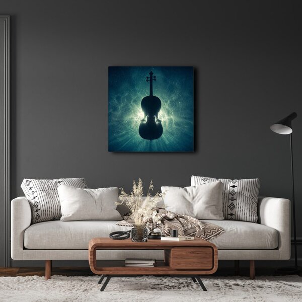 Quadro su tela – Magia musicale nello spazio
