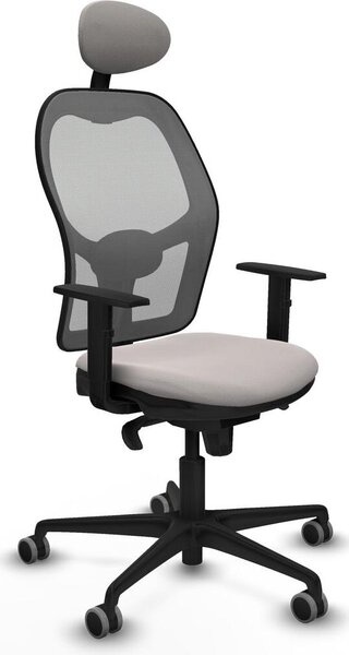 Sedia da ufficio con poggiatesta Jorquera Piqueras y Crespo 1D036G1 Bianco