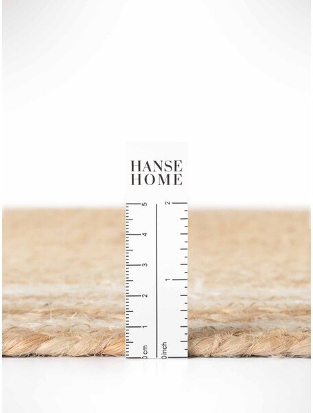 Passatoia color crema/di colore naturale in iuta reversibile/tessuta a mano 70x200 cm Jutta – Hanse Home