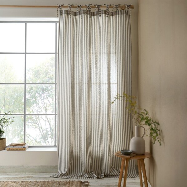 Tenda grigia 140x229 cm Zanzibar Woven Stripe – Pineapple Elephant
