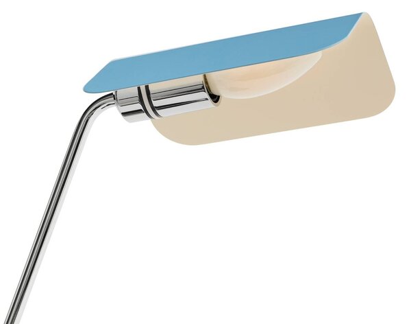 HAY Lampada con morsetto Apex, Blu, Studio / Ufficio, Metallo, Design, Lampada con morsetto