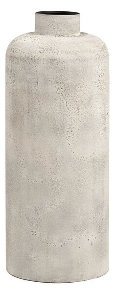 Vaso color crema in metallo alto (altezza totale 60,5 cm) Hou – House Nordic