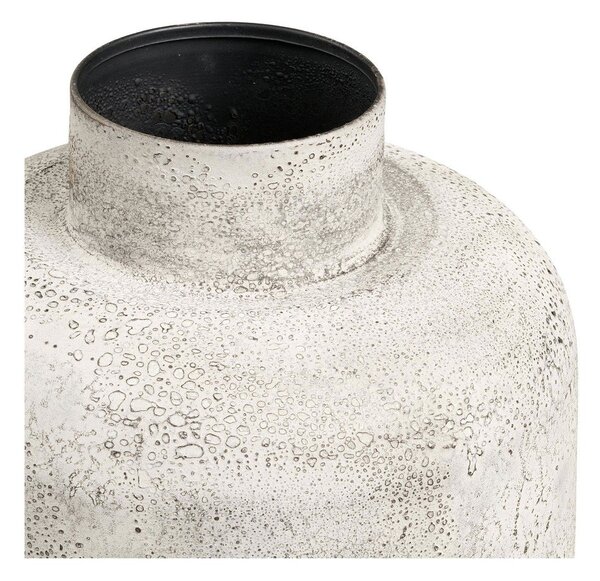 Vaso color crema in metallo alto (altezza totale 60,5 cm) Hou – House Nordic