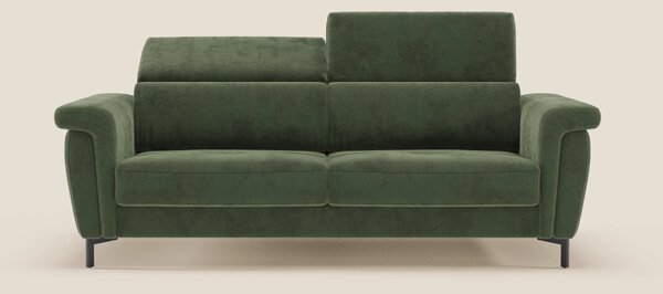 Capri divano letto di design con piedini alti - poggiatesta reclinabil