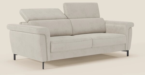 Capri divano letto di design con piedini alti - poggiatesta reclinabil