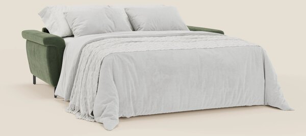 Capri divano letto di design con piedini alti - poggiatesta reclinabil