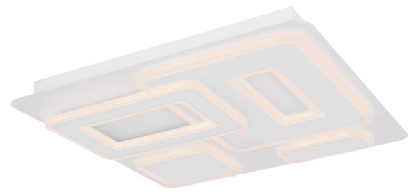 Globo Lighting BAFUR plafoniera in metallo bianco, 1xLED, 48536-52