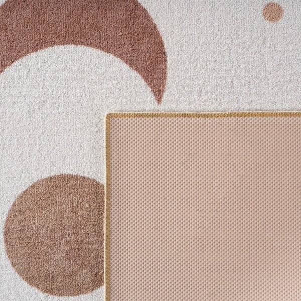 Tappeto per bambini color crema lavabile 160x230 cm Coco 1136 – Ayyildiz Carpets