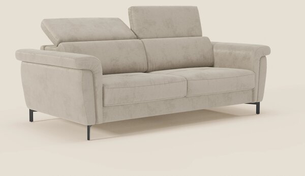 Capri divano letto di design con piedini alti - poggiatesta reclinabil