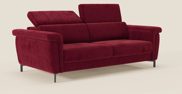 Capri divano letto di design con piedini alti - poggiatesta reclinabil