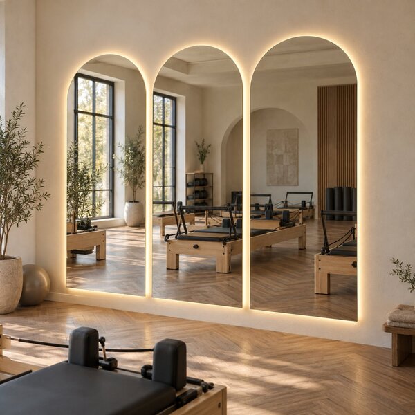 Specchi ad arco da palestra con luce LED G16