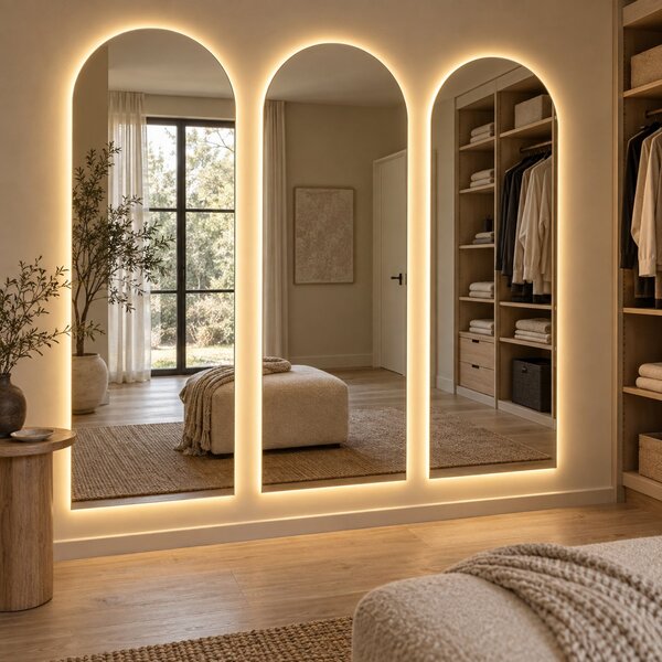 Specchi ad arco da palestra con luce LED G16