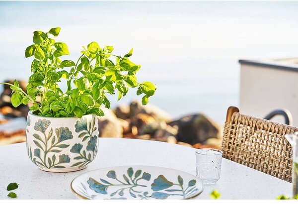 Coprivaso in ceramica per erbe aromatiche ø 22,5 cm – House Nordic