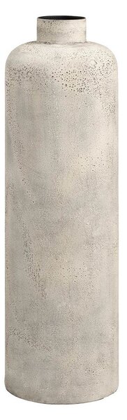 Vaso color crema in metallo alto (altezza totale 78,5 cm) Hou – House Nordic