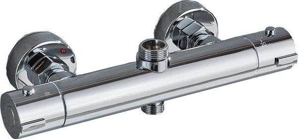 Miscelatore doccia, controllo termostatico, bocca lunga, HW7