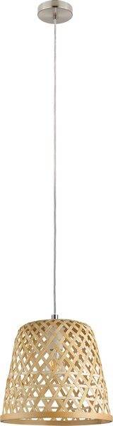 Eglo 43113 KIRKCOLM E27 lampada a sospensione Ø300mm Naturale