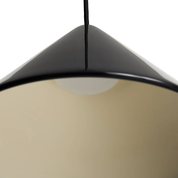 HAY Lampada a sospensione Compass, Nero, Soggiorno / Sala da pranzo, Alluminio, Design, Lampada a sospensione