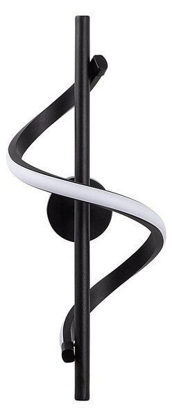Lampada da parete LED nera Likma – Opviq lights