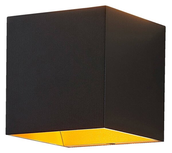 Applique da parete a LED Aldrina Arcchio, Nero, Corridoio, Alluminio, Moderno, Applique a LED