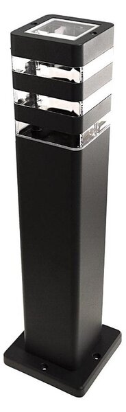 Lampada da esterno SANTA 1xE27/60W/230V 50 cm IP54 nera