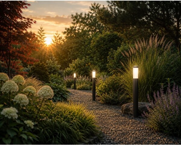 Lampada da esterno LOPPA 1xE27/60W/230V 65 cm IP44 antracite