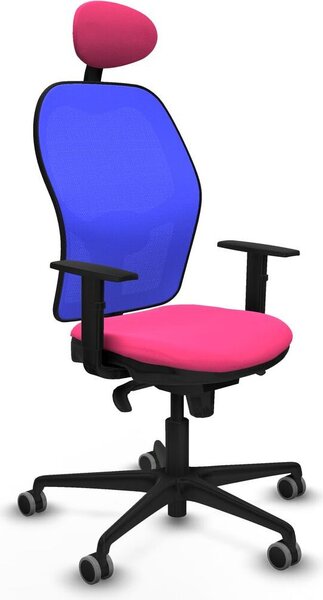 Sedia da ufficio con poggiatesta Jorquera Piqueras y Crespo 1D036G1 Rosa