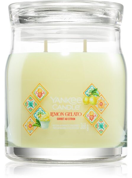 Yankee Candle Lemon Gelato candela profumata 368 g