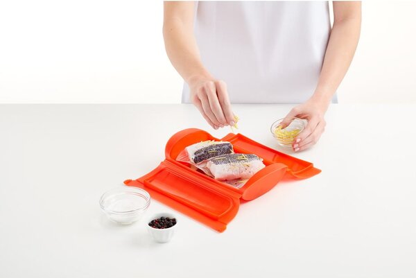 Contenitore in silicone per cottura a vapore – Lékué