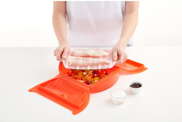 Contenitore in silicone per cottura a vapore – Lékué
