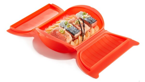 Contenitore in silicone per cottura a vapore – Lékué