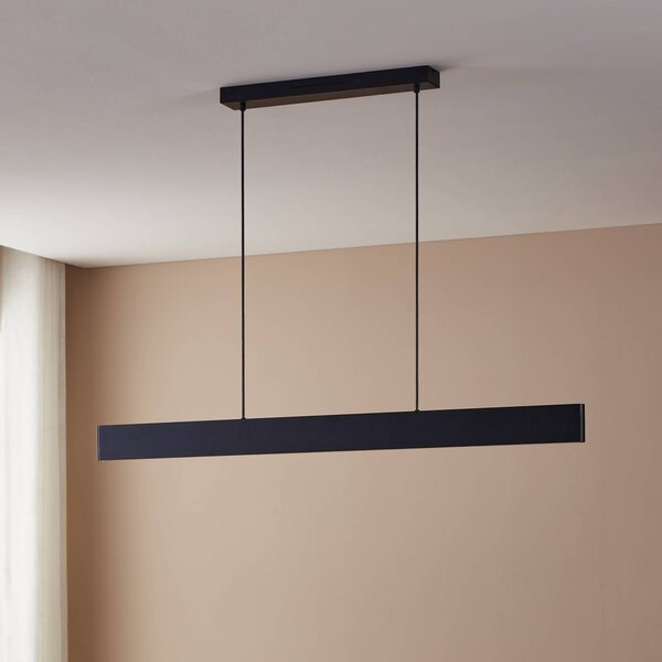 EGLO connect Lampada LED a sospensione Andreas-Z, nero, acciaio Connect dimmerabile, Nero, Soggiorno / Sala da pranzo, Metallo, Moderno