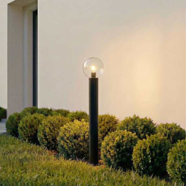 Lampioncino da giardino Dangan Lindby, dimmerabile, Vetro, Moderno, Lampada da esterni