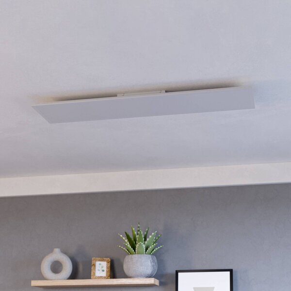 EGLO connect Plafoniera smart Moradillo-Z, dimmerabile, Bianco / Opale, Soggiorno / Sala da pranzo, Metallo, Moderno